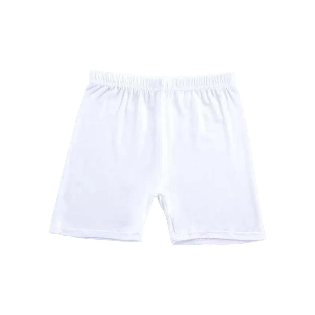1pc doce cor meninas calças de segurança curtas crianças roupa interior leggings crianças verão bonito confortável shorts cuecas para 4-6y