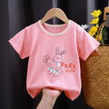 2025 verão crianças dos desenhos animados camiseta para menino animal impressão dinossauro urso meninos t camisa meninas topos camisetas dos desenhos animados crianças roupas