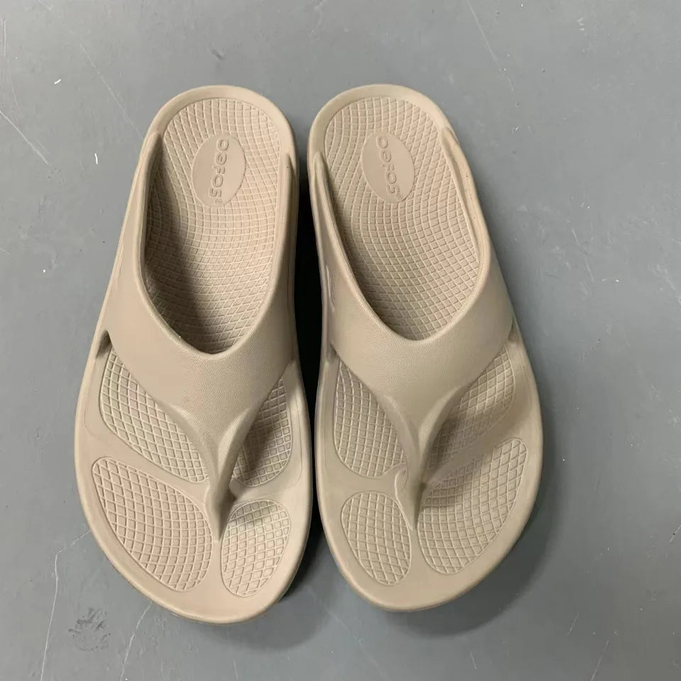 Oofos-sandálias originais para homens e mulheres, chinelos, fundo macio, interior, slides domésticos, sapatos de praia