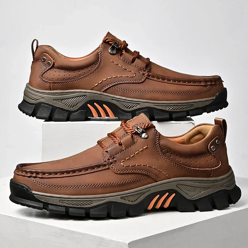 Nova chegada dos homens sapatos casuais feitos à mão mocassins de couro genuíno confortáveis sapatos de caminhada masculinos mocassins de qualidade tênis masculinos