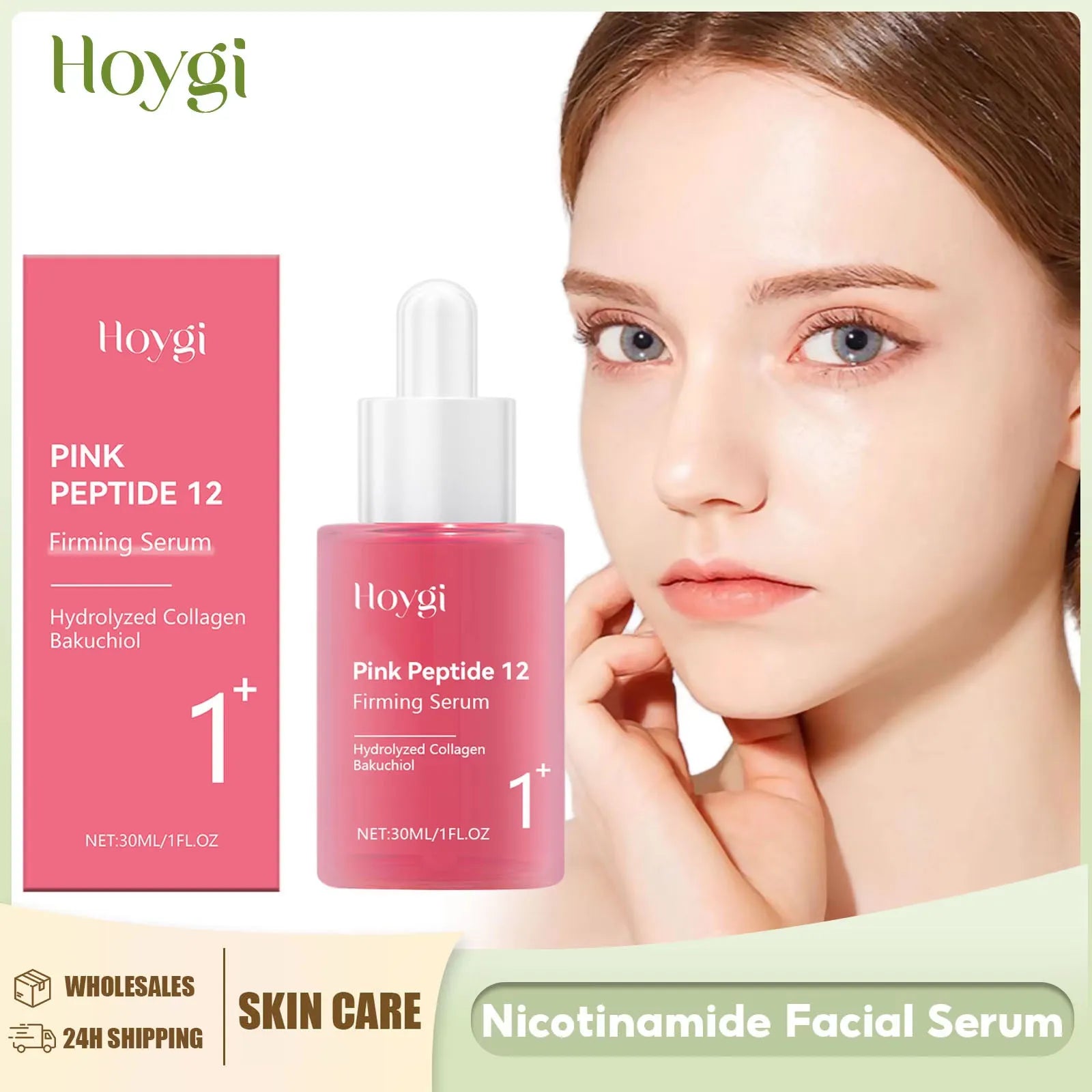 Nicotinamida soro facial remoção de melanina reduzir manchas escuras mesmo tom da pele iluminando rejuvenescimento anti acne essência facial 30ml