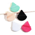 Triângulo Powder Puff para pó solto, ferramenta de maquiagem, macio, luxuoso, líquido, cosmético, base, maquiagem, 3 pcs, 5 pcs, 6 pcs