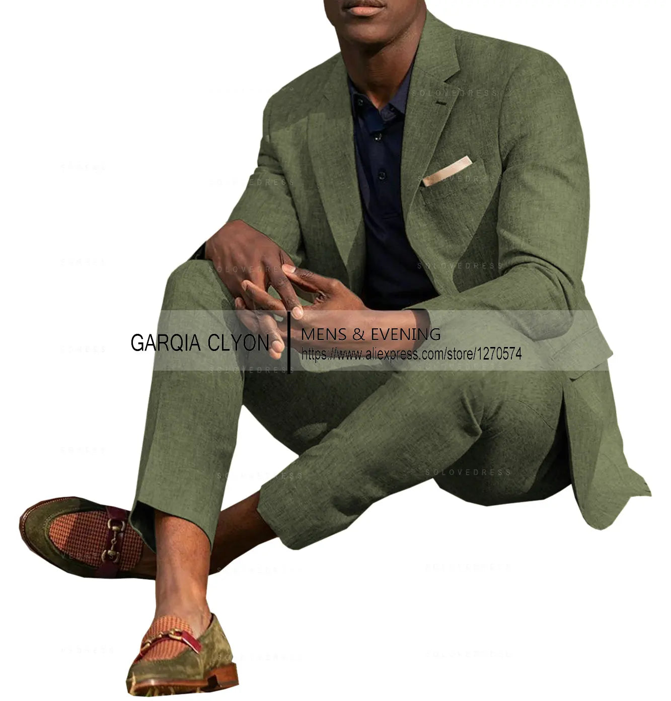 Ternos masculinos de linho, 2 peças, verão, casual, lapela de entalhe, ternos de casamento masculinos (blazer + calça)