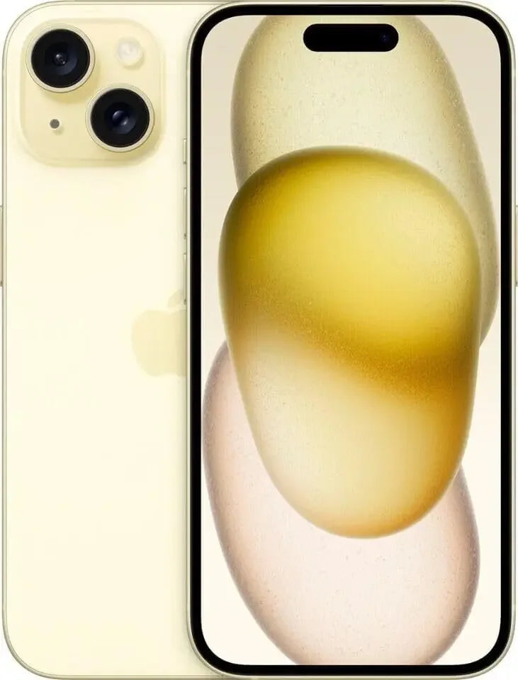 Telefone original iphone 15 dual esim 6.1 "genuíno super retina xdr oled 128/256gb rom 6gb ram id facial nfc a16 5g telefone celular
