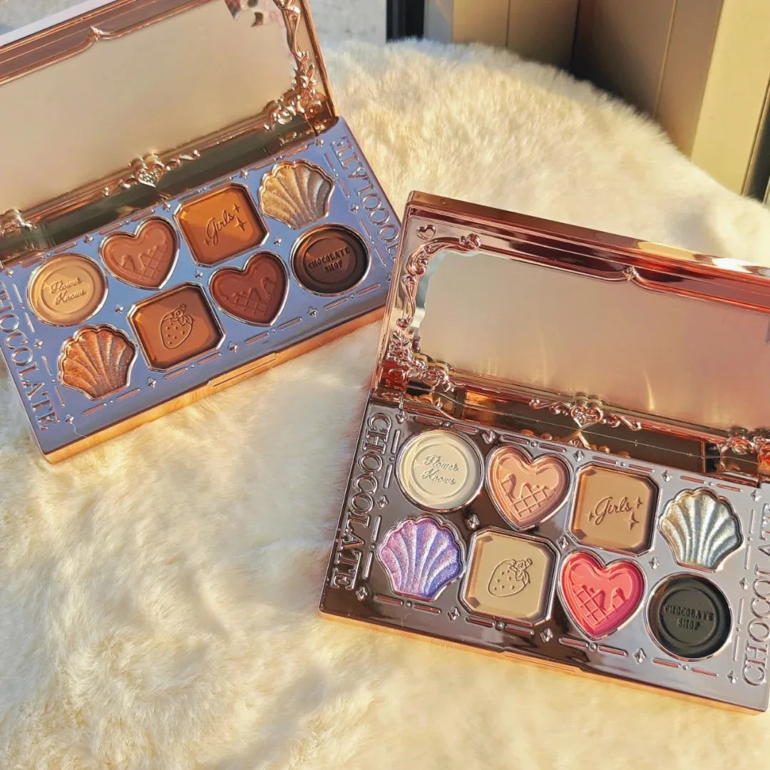 Flower Knows 2026 Bunny Garden Paleta de Sombras Temática de Coelhinho Coleção de Cosméticos Completa com Blush e Iluminador