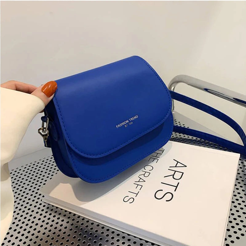 Yogodlns na moda sela bolsa de ombro feminina couro do plutônio crossbody saco simples cor sólida aleta saco do mensageiro designer bolsas bolsa