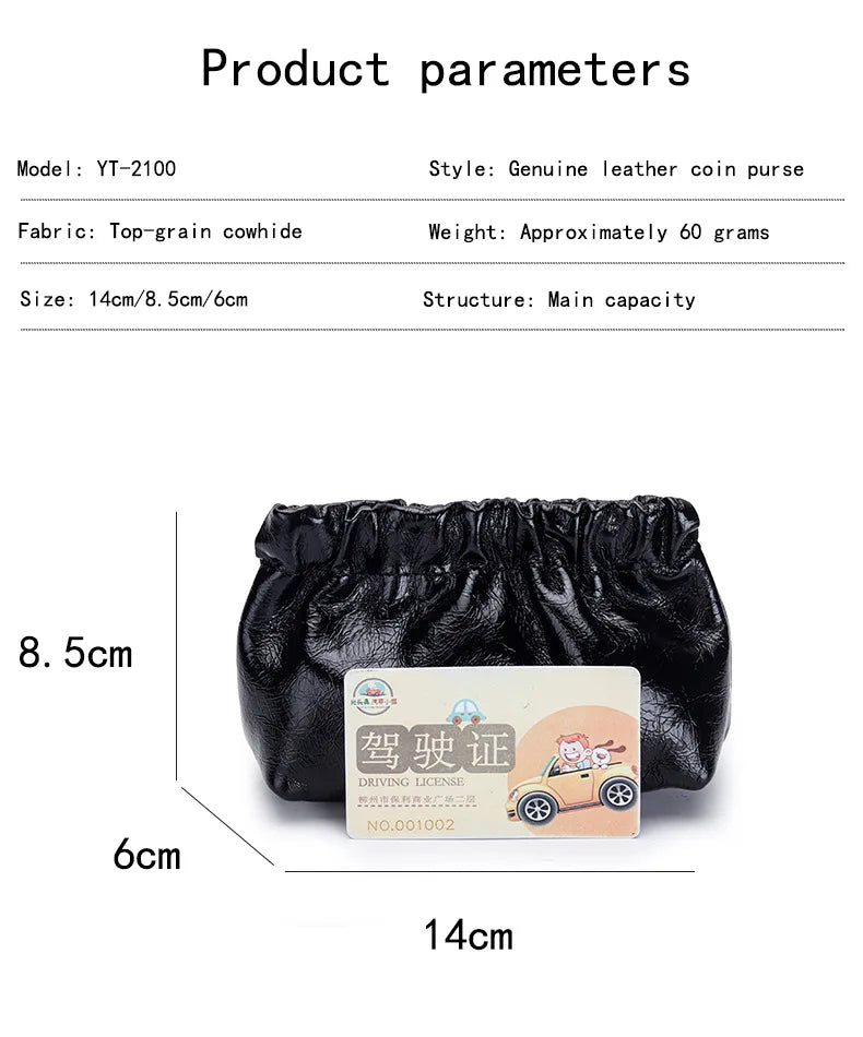 Carteira de couro genuíno das mulheres bolsa de moedas para senhoras clipe dinheiro bolso embreagem batom fone de ouvido bolsa de armazenamento bolsos
