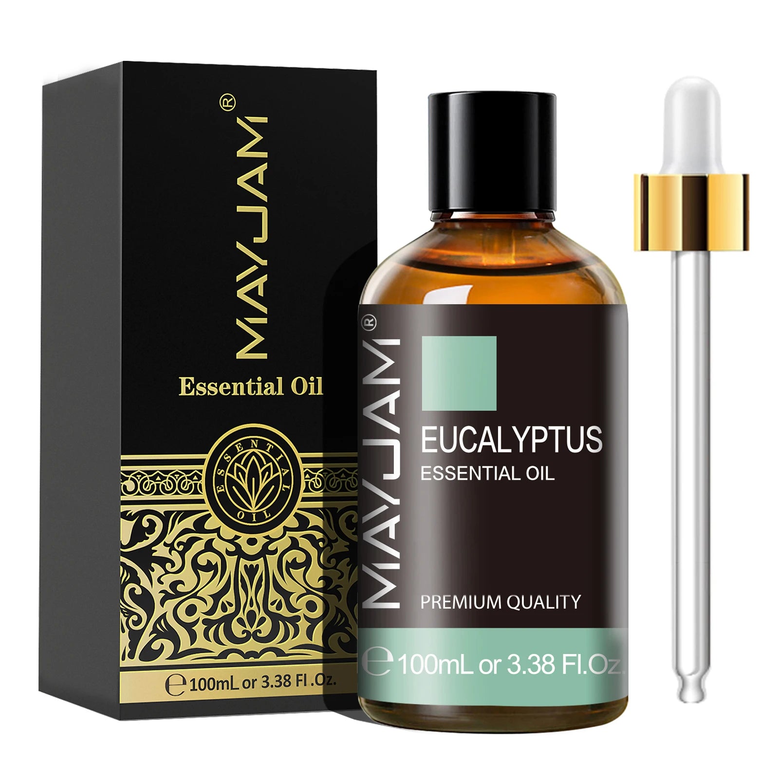 Óleo Essencial MAYJAM 100ml para Difusor Umidificador, Aroma de Baunilha, Lavanda, Bergamota, Sândalo e Agulhas de Pinheiro, Frete Grátis