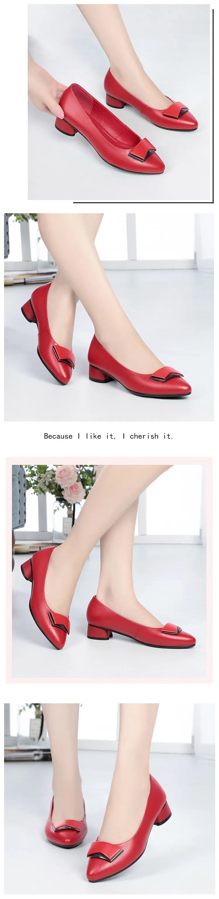 Sapatos Femininos de Enfermeira AIYUQI 2026 Outono Bico Fino Profissional Couro Genuíno Sapatos Femininos Tamanho Grande Moda Sapatilhas para Mulheres