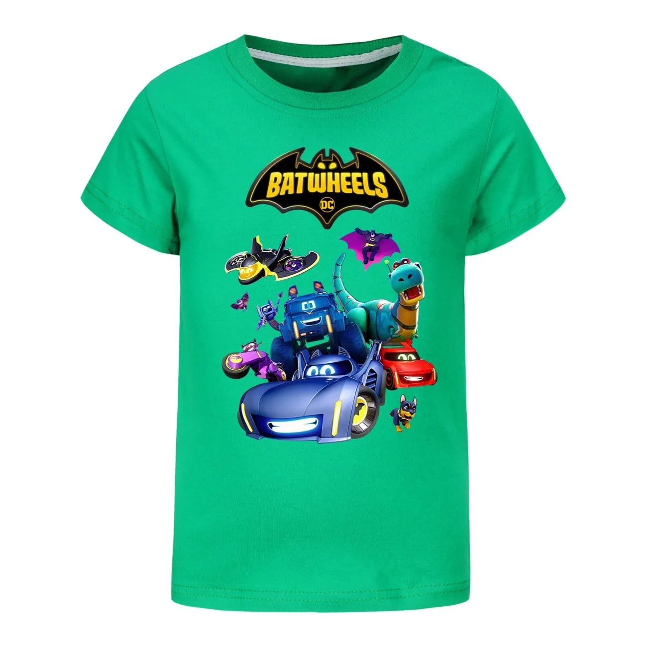 Engraçado batwheels manga curta crianças roupas camisetas verão crianças topos dos desenhos animados camisetas casuais de algodão meninos meninas clothes3057