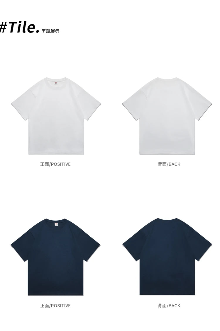 Camiseta de manga curta extragrande masculina, camiseta solta com decote em O, blusa de streetwear Hip Hop, camiseta de algodão, nova moda, verão, 5XL