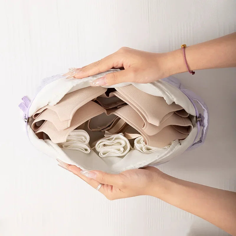 Conjunto de bolsa de maquiagem acolchoada bolsa de maquiagem feminina grande floral sacos de maquiagem bonito algodão bolsa cosmética viagem saco de armazenamento de produtos de higiene pessoal