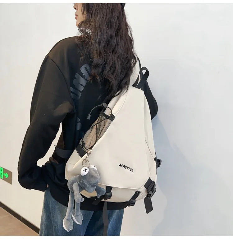 2025 novo saco de peito masculino crossbody saco multifuncional casual um ombro mochila grande capacidade sacos do mensageiro