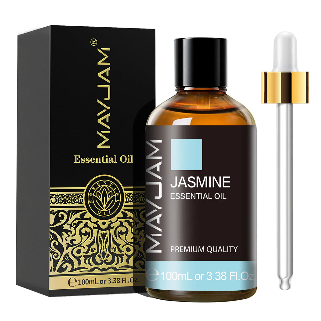 Mayjam 100ml óleos essenciais para umidificador difusor eucalipto lavanda jasmim hortelã-pimenta sândalo cedro óleo aromático