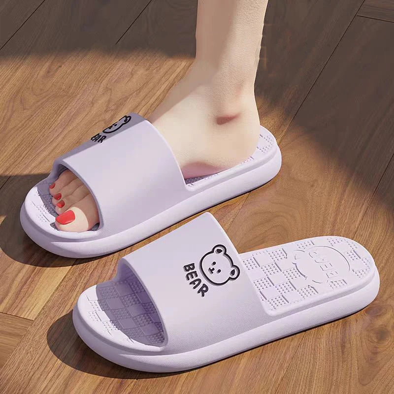 Mulheres verão conciso eva chinelos homens macios casa slides casais banheiro sandálias antiderrapantes adultos confortáveis sapatos de praia ao ar livre