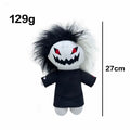 27cm rússia zxc gato boneca de pelúcia macio dos desenhos animados anime plushie brinquedo kawaii preto cosplay prop bonecas para crianças aniversário gif