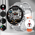 Lige 2025 novo relógio inteligente masculino lanterna ai voz bluetooth chamada 1.53 "hd esportes relógios de fitness monitor saúde smartwatch feminino