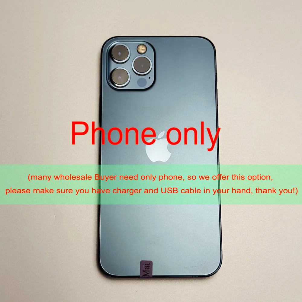 iPhone 12 Pro Smartphone 6GB RAM 12Pro 6,1" IOS Face ID desbloqueado 5G 12Pro Celular original