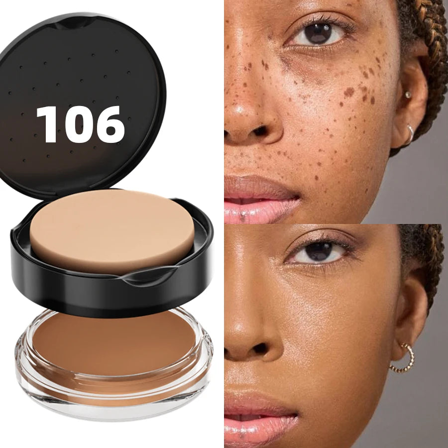 Base corretiva de alta cobertura, 9 cores, 1 peça, anti-círculo escuro, sardas, longa duração, à prova d'água, creme bb, base de maquiagem facial