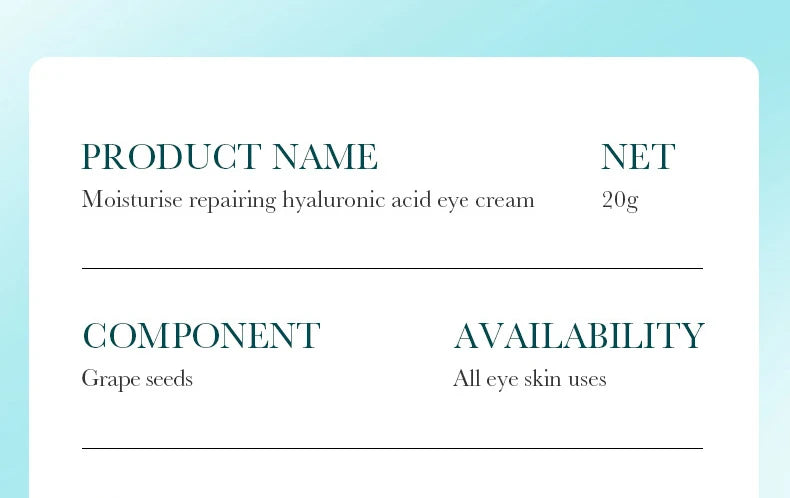 2 pçs/kit bioaqua ácido hialurônico conjuntos de cuidados com a pele rosto creme para os olhos hidratante hidratante endurecimento cremes faciais cuidados com a pele do rosto