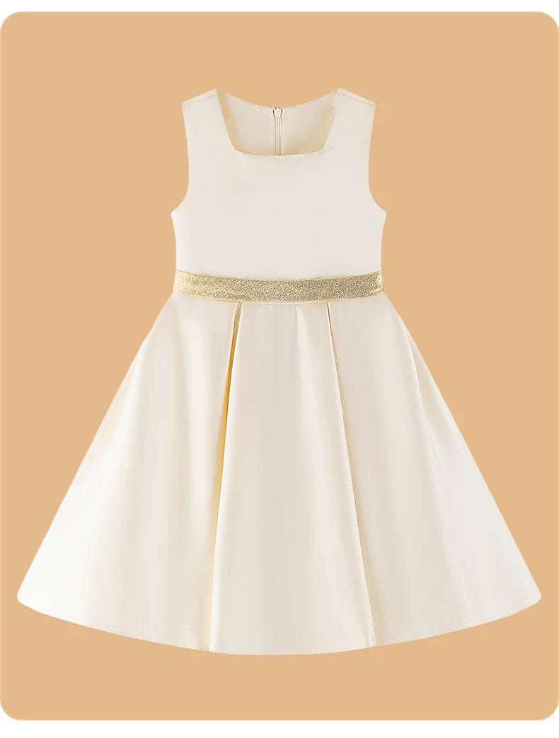 Fantasia princesa cerimônia de casamento vestido festivo para a menina crianças traje da dama de honra luxo piano desempenho vestidos crianças roupas