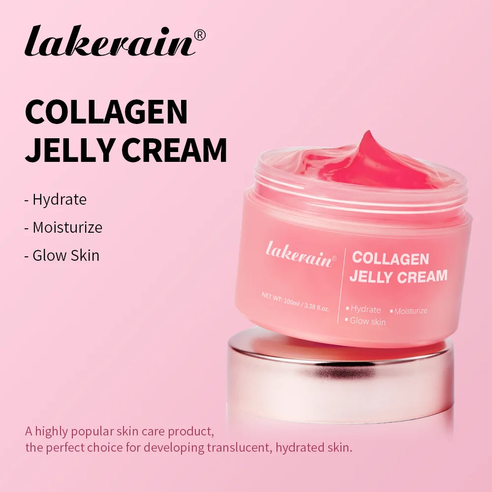 Creme facial de colágeno antienvelhecimento, 100ml, niacinamida, gel hidratante para apertar, calmar a firmeza, cuidados com a pele