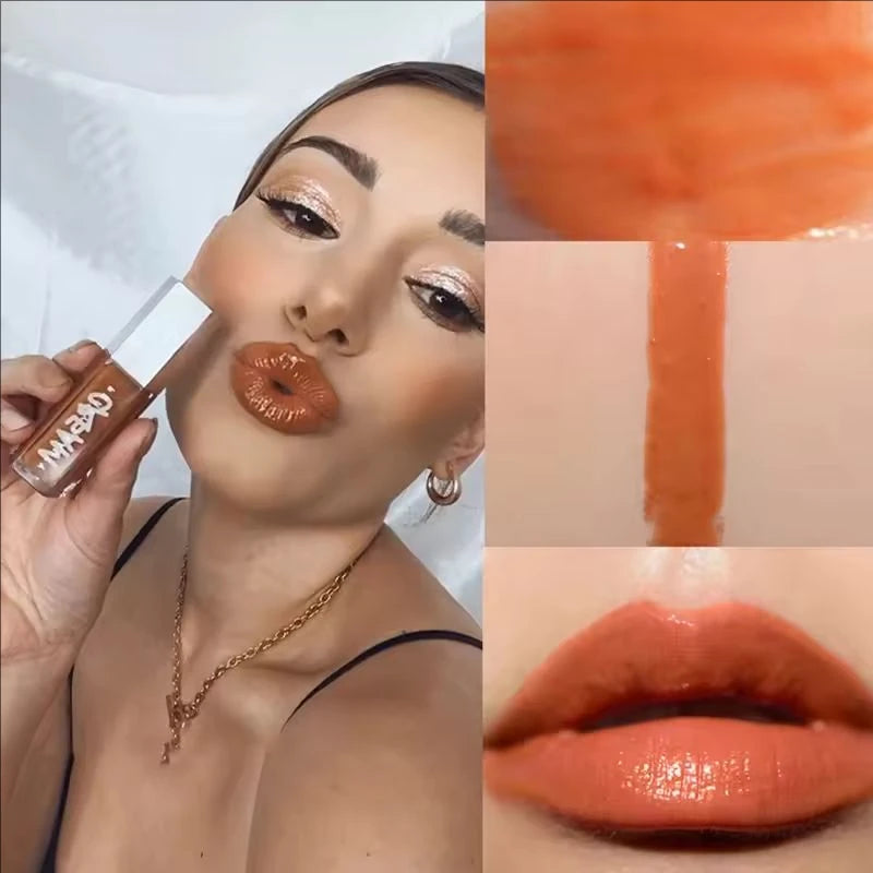 Brilho Labial Luxuoso Fenty Beauty com Efeito Água Fluente, Hidratante Duradouro, Cor de Alta Saturação e Brilho Intenso para Maquiagem