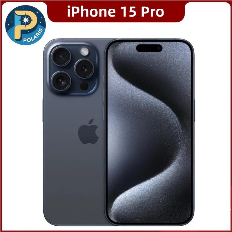 Original iPhone 15 Pro 15Pro 128GB/256GB/512GB/1TB ROM 8GB RAM Sim Grátis 5G Pacote Oficial de Celular