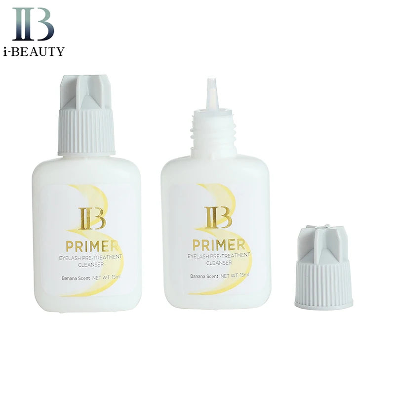 I Beauty-Eyelash Extension Glue Primer Series, Banana, Coco, Perfume de Rosa, Sem Álcool, IB, Cleanser Clear Eyelash, Maquiagem