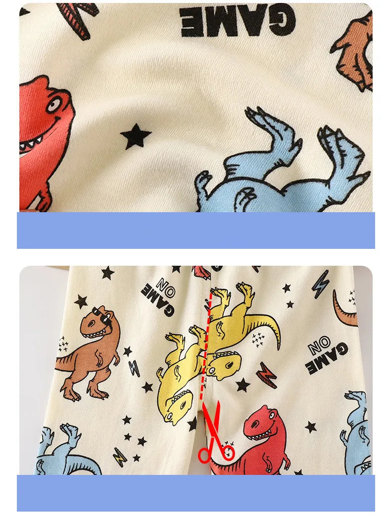 Crianças roupas conjuntos de roupas infantis meninos meninas algodão outono inverno roupas calças pijamas roupa interior