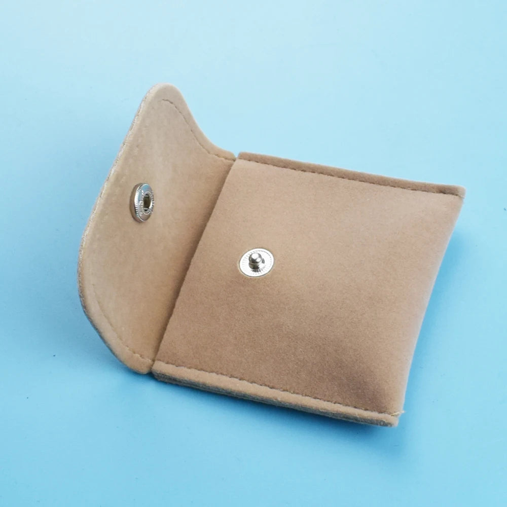 1pc mini bolsa de moedas de tecido veludo pano saco de dinheiro carteira