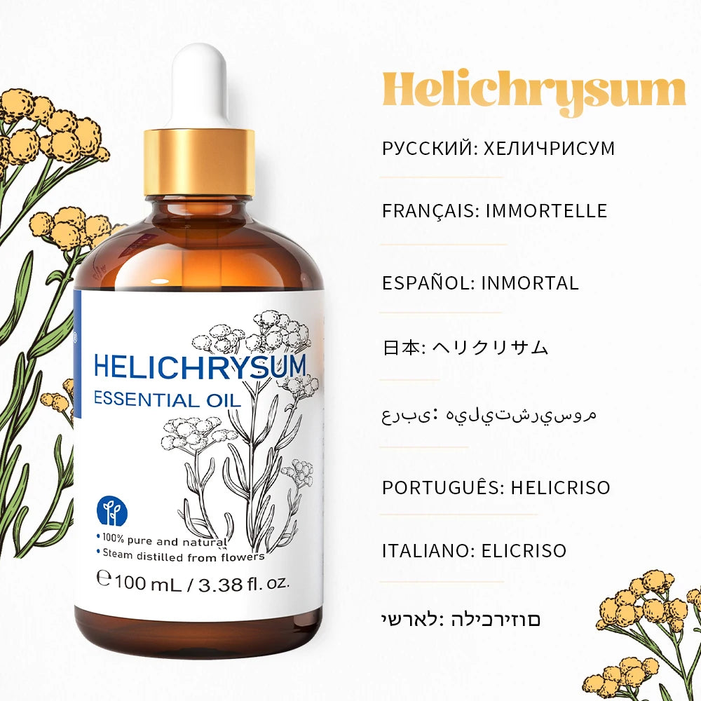 Hiqili 100ml eucalipto baunilha incenso hortelã sândalo rosa óleos essenciais para difusor umidificador vela fazendo massagem