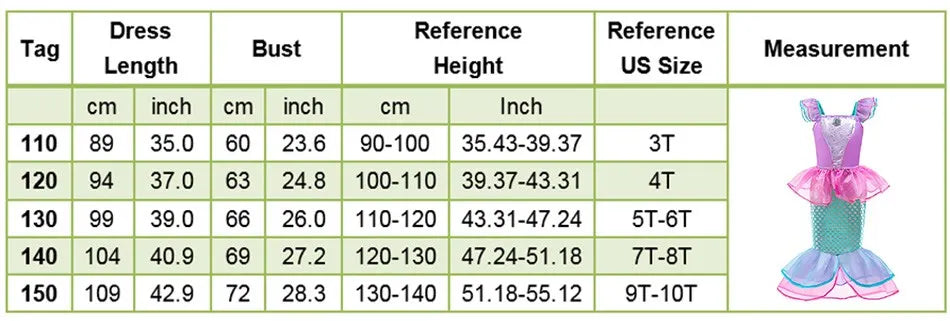 Crianças neve branca cinderela aurora anna elsa traje menina cosplay vestido crianças encanto mirabel pequena sereia roupas de halloween