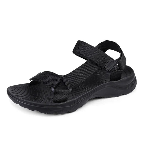 Ao ar livre leve eva sola respirável praia de areia novos homens sandálias sapatos jardim verão tamancos alta qualidade tamanho grande 46 hombre