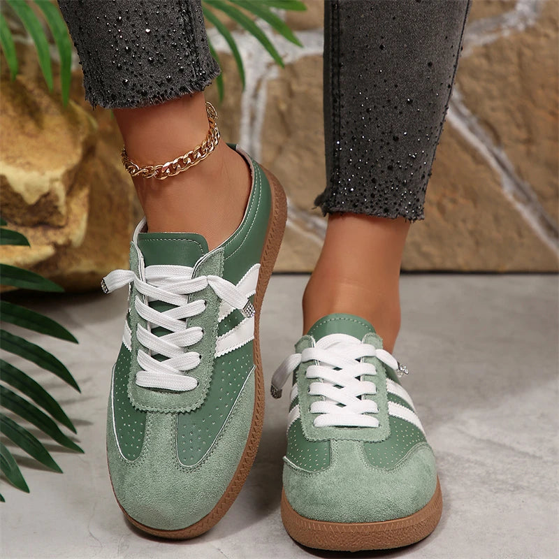 Sapatos de Designer 2026 para Mulheres, Sapatos Casuais de Verão, Confortáveis e Respiráveis, Tênis Planos para Mulheres