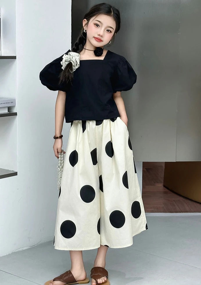 Conjuntos de verão para meninas, conjunto de roupas para meninas de 10 a 12 anos, roupas para casa, 2025, nova camiseta infantil para meninas 4