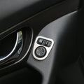 Interior de aço inoxidável espelho retrovisor ajuste capa guarnição adesivo para nissan qashqai j11 2014- 2018