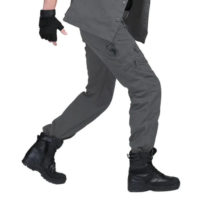 CALÇAS TÁTICAS No Ar Calça Jeans Calças Casuais Masculinos Plus Size Algodão baggy Bolso Estilo MILITAR Camuflagem Do Exército de CARGA CALÇAS Dos Homens