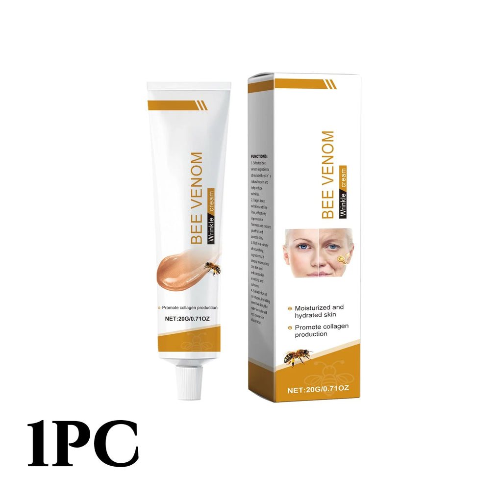 Creme Facial Avançado com Veneno de Abelha - Botax da Natureza para Lifting e Firmeza Instantâneos, Hidratante Antienvelhecimento com Mel de Manuka e Colágeno