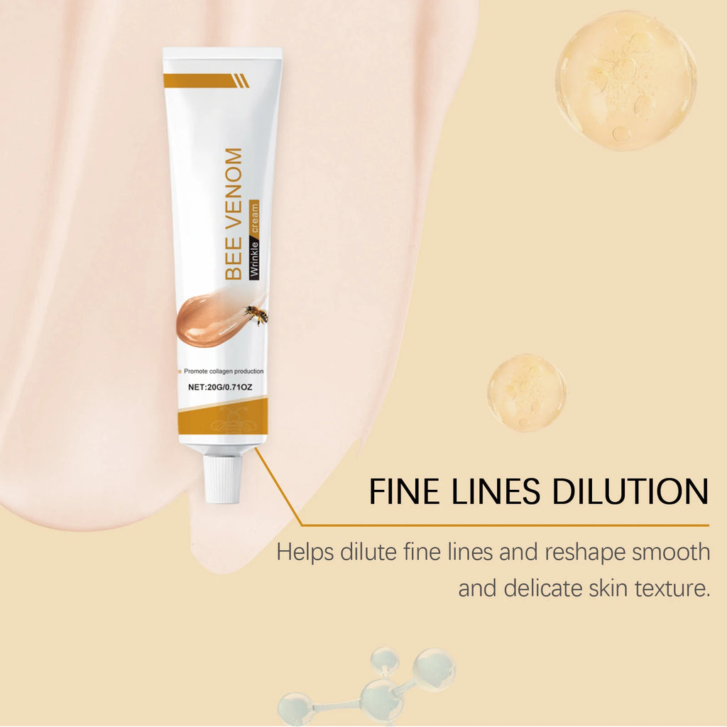 Creme Facial Avançado com Veneno de Abelha - Botax da Natureza para Lifting e Firmeza Instantâneos, Hidratante Antienvelhecimento com Mel de Manuka e Colágeno