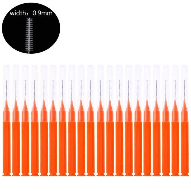 Descartável Brow Lifting Brushes, Mini Escova De Sobrancelha, Bendable Micro Cílios Aplicadores, Ferramentas De Maquiagem, Bendable, 20Pcs