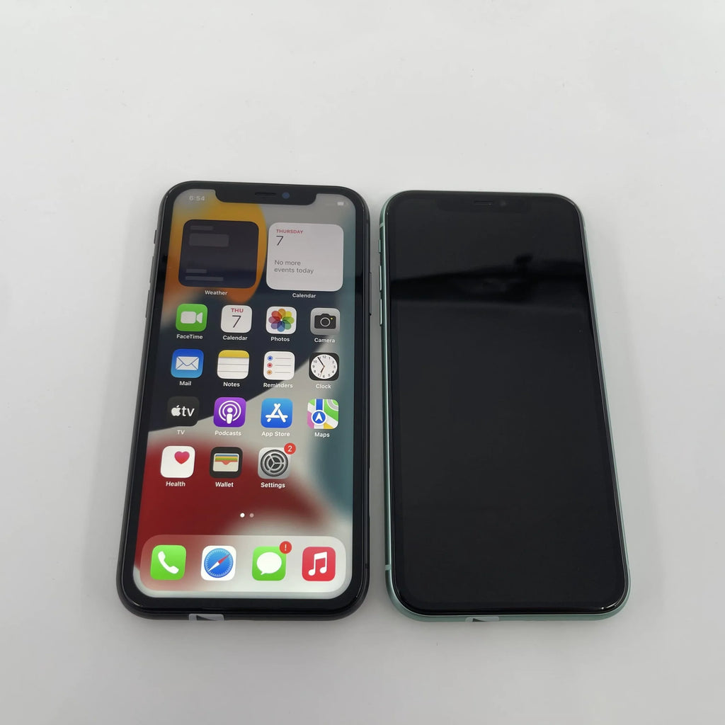 Original iphone 11 64/128/256gb rom 6.1 "original líquido retina ips lcd face id a13 ios genuíno iphone11 desbloqueado 4g lte