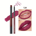Matte Batom e Lip Liner Set, Cor Renderização, impermeável, de longa duração, Dia dos Namorados Presentes, Conter SQuality Plant, 1 + 1
