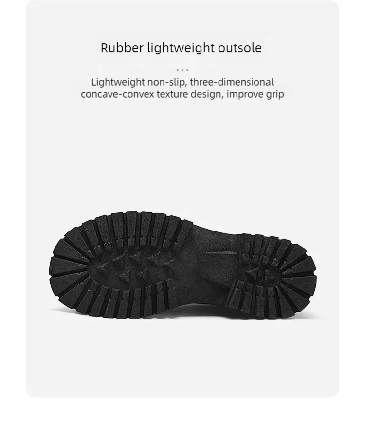 Sapatos de couro casual para casal, sola grossa, antiderrapante, conforto, roupas de trabalho masculinas e femininas, tamanho grande, sapatos com renda, 4ª temporada