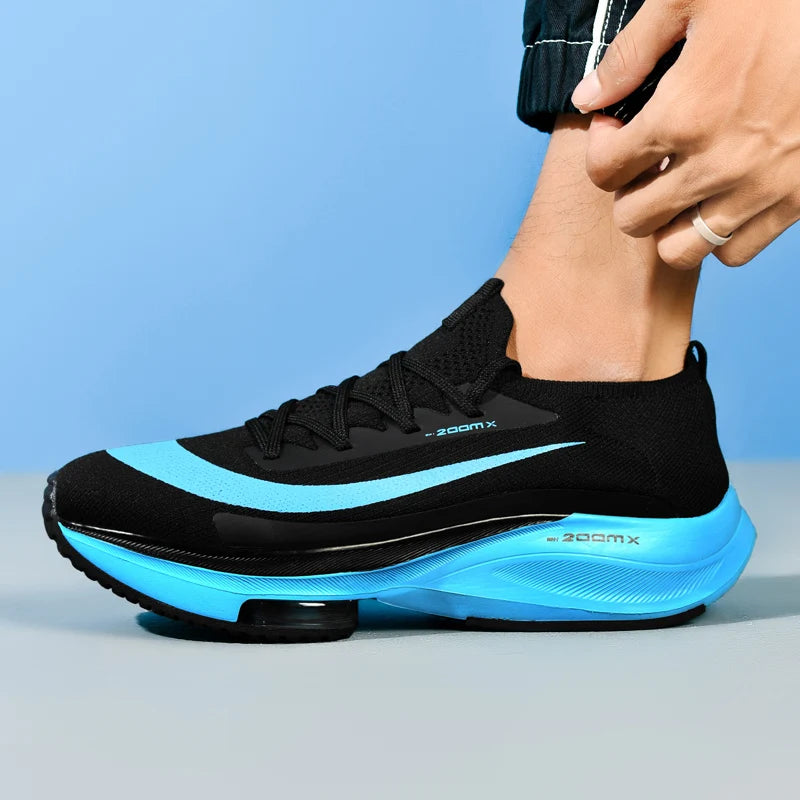 Novo 2025 profissional placa tênis de corrida maratona ultra leve esportes amortecedor sapatos masculinos e femininos