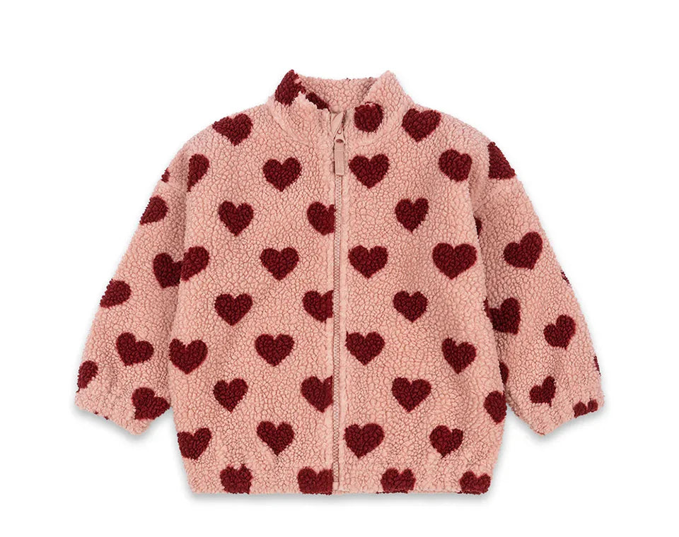 2024 inverno ks crianças algodão lã de cordeiro quente outerwear roupas meninas impressão casacos do bebê meninos mais jaquetas de lã crianças roupas