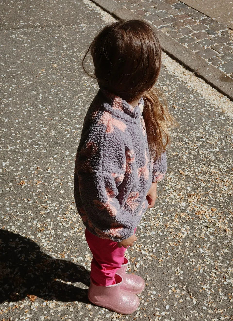 2024 inverno ks crianças algodão lã de cordeiro quente outerwear roupas meninas impressão casacos do bebê meninos mais jaquetas de lã crianças roupas