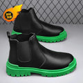Botas de tornozelo tênis casuais sapatos casuais sapatos de couro masculino tênis mocassins esportes e lazer trabalho wear tênis de outono masculino