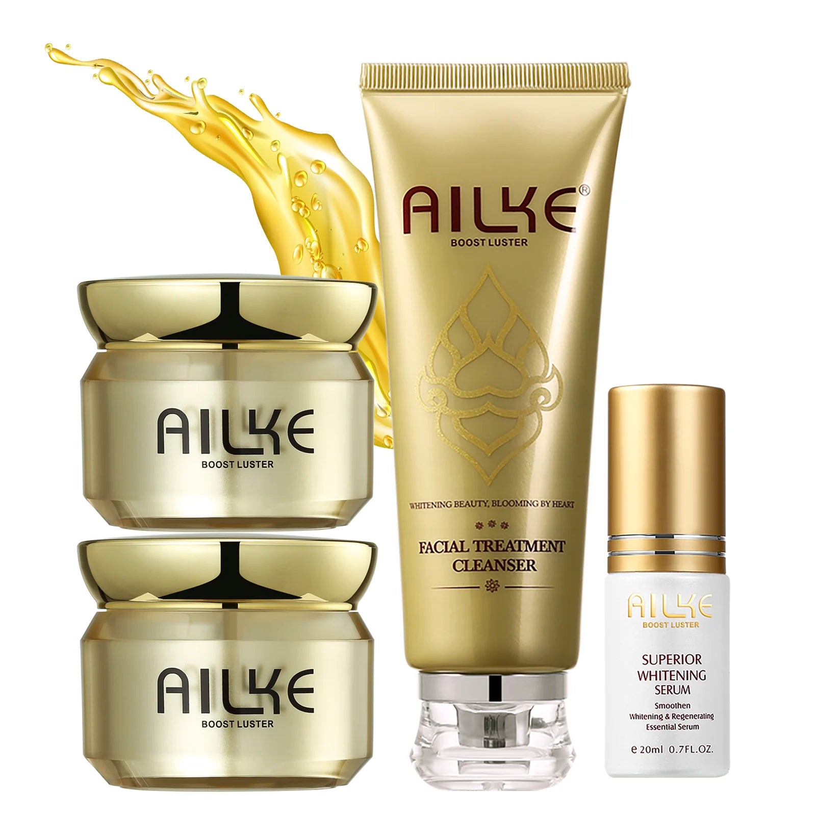 AILKE Corretor de manchas escuras, hidratação branqueadora, creme facial com spf35 + iluminação, tom de pele coreano, anti-queimaduras solares, cuidados com a pele do rosto