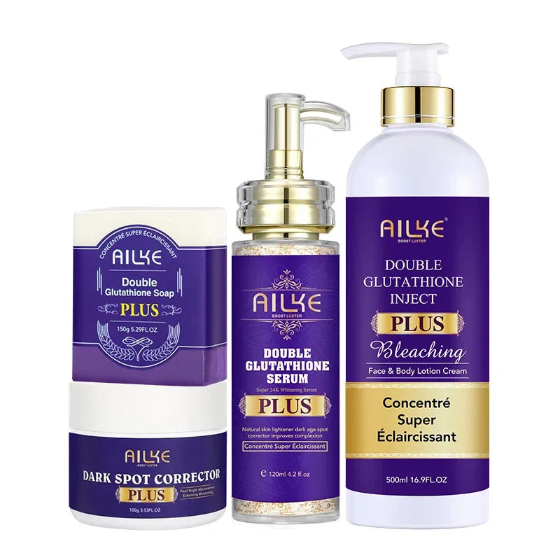 Soro anti-manchas pretas AILKE, essência iluminadora para uma tez uniforme e radiante, reduz sardas, pigmentação, 120 ml